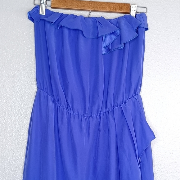 Amanda Uprichard Strapless Silk Dress - Picture 3 of 15